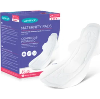 Menstruační vložka LANSINOH Vložky poporodní extra savé L, 10 ks