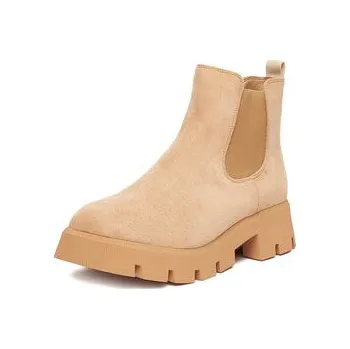 Pracovní obuv Kotníková obuv s elastickým prvkem DeeZee Y8141-3 Béžová 38