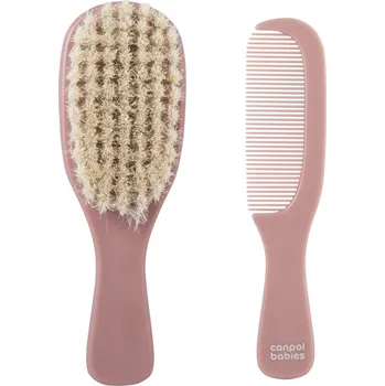 hřeben Canpol babies Hřeben a kartáč Barva: Růžová
