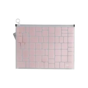 Set školních potřeb Teczka B4 PP z suwakiem Trend Pink HAPPY COLOR