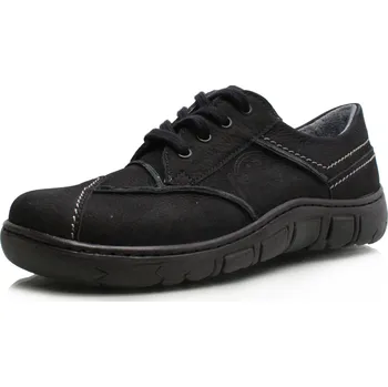 Dámské polobotky DÁMSKÉ POLOBOTKY KACPER 2-0113 109+109+109 ČERNÁ Barva: Černá, Velikost: 41