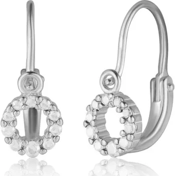 Náušnice Náušnice JVD SVLE3173XF6BI00 stříbrné