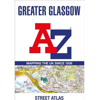 Populárně naučná literatura pro dospělé Greater Glasgow A-Z Street Atlas - Heron Maps