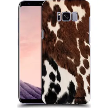 Pouzdro na mobilní telefon Picasee silikonový černý obal pro Samsung Galaxy S8 G950F - Rust