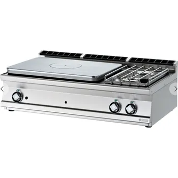Sporák Plynový sporák tálový 120 TP2T-712GP RM GASTRO - 3 zóny