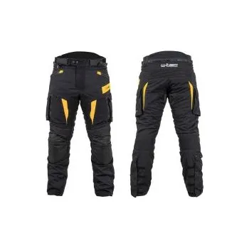 Sportovní oblečení Moto kalhoty W-TEC Aircross - černo-zlatá, S