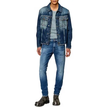 Pánské džíny DŽÍNY DIESEL 2019 D-STRUKT TROUSERS BLUE