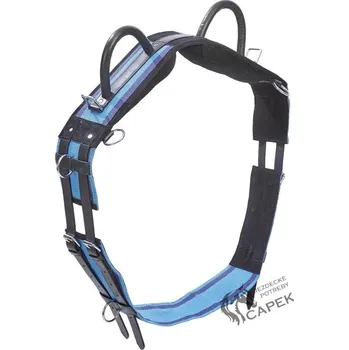 Madla Busse -DOUBLE- - Tmavě/Světle modrá - Full