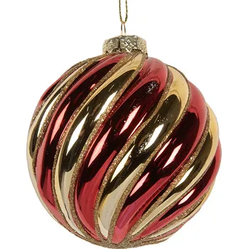 Vánoční ozdoba Clayre & Eef - Skleněná vánoční ozdoba 6GL5136