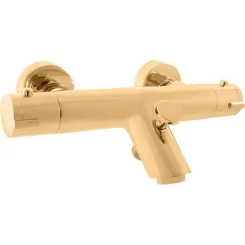 Vodovodní baterie vanová termostatická, zlatá kartáčovaná TRM54.5ZK