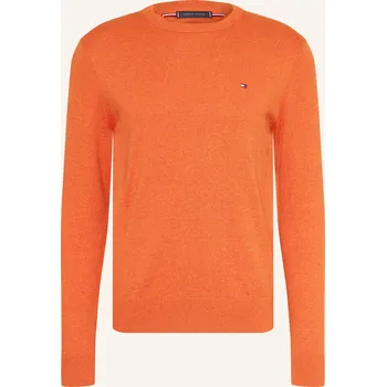 Pánská móda Tommy Hilfiger Pánský Svetr, oranžová, M
