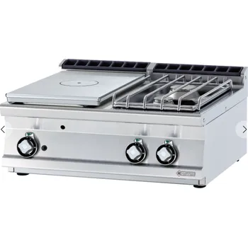 Sporák Plynový sporák tálový 80 TP2T-78GP RM GASTRO - 3 zóny
