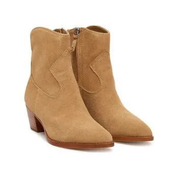 Dámská obuv Polokozačky LAUREN RALPH LAUREN 802974389001 Hnědá 36_5