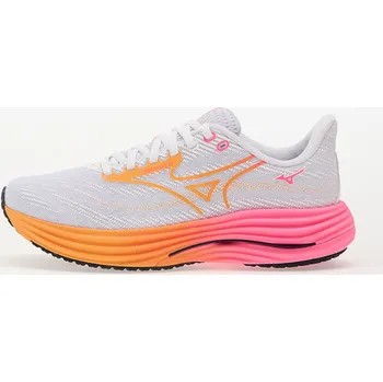 Dámské tenisky Tenisky Mizuno Wave Rider 29 (U) White/ Tang Orange/ Pink Tetra EUR 42