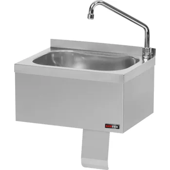 Nerezový dřez RM GASTRO Dřez opláštěný s kolenovým spínáním UM 43 + KOB 3 RedFox