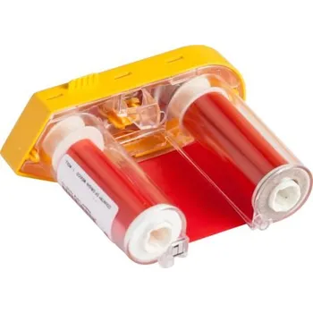 Pásek do tiskárny Páska do tiskárny štítků Červená funguje s modely tiskáren M610, BMP61, M611 Brady