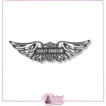 Harley - Davidson č.7 - plastová dekorace - bez trnu