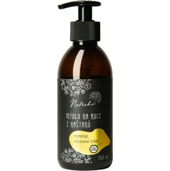 Mýdlo Natasha Mýdlo na ruce z kaštanů Rozmarýn a Citronová tráva 250 ml