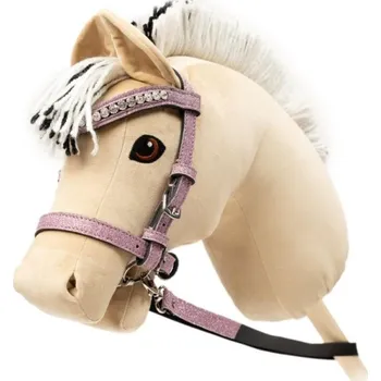 Hobby horsing Uzdečka My Hobby Horse Růžová