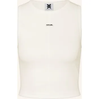 Karo Kauer Dámský Cropped Top, bílá, 42