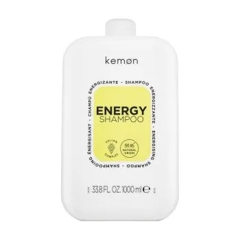 Přípravek proti padání vlasů Kemon Energy Shampoo posilující šampon proti vypadávání vlasů 1000 ml
