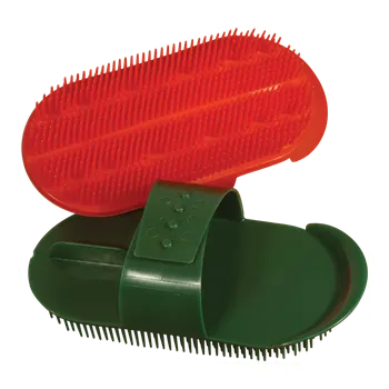 Čištění pro koně Kentaur Masážní hřbílko - mix barev