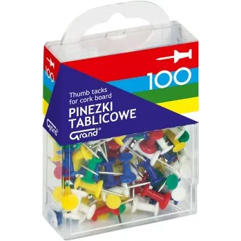 Set školních potřeb Pinezki Grand tablicowe 100 sztuk (PL)