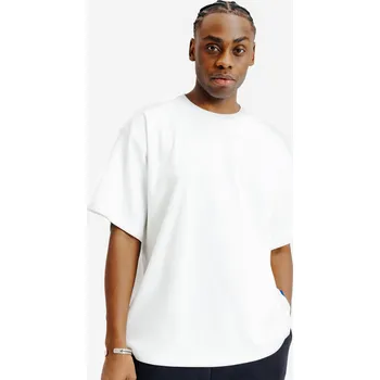 Pánské tričko DECATHLON Pánské tričko Elementals XL BÍLÁ