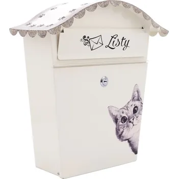 Poštovní schránka Kočka malovaná poštovní schránka