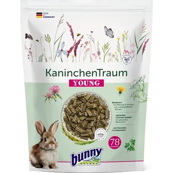 Krmivo pro hlodavce Bunny Nature krmivo pro králíky Young 600 g