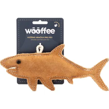 Hračka pro psa Wooffee kožená hračka Žralok