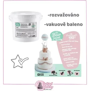 Modelovací hmota BÍLÁ MODELOVACÍ PASTA MASSA TICINO 250 g