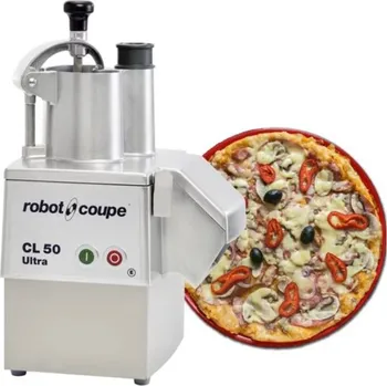 Kráječ zeleniny ROBOT COUPE s.n.c. KROUHAČ ZELENINY CL 50 ULTRA PIZZA, 230V + 3 DISKY