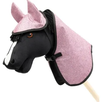 Hobby horsing Set čabraka s dekou My Hobby Horse Růžová