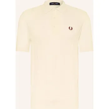 Fred Perry Pánská Úpletová Polokošile, režná, XL
