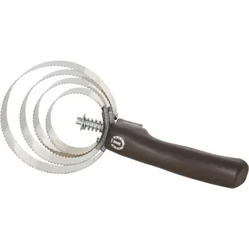 Čištění pro koně Kovové hřbílko IRH Walnut