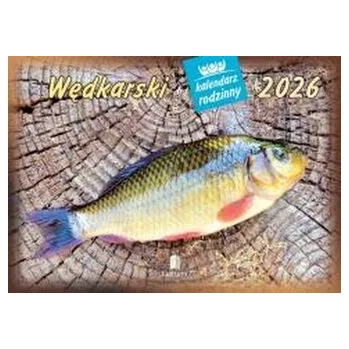Kalendář Kalendarz 2026 rodzinny Wędkarski