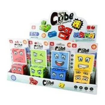 Pexeso Gra Montessori - kostki emotki emocje MIX