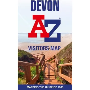 Populárně naučná literatura pro dospělé Devon A-Z Visitors Map - Heron Maps