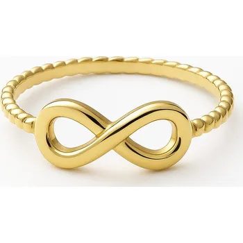 Šperk Zlatý prsten nekonečno