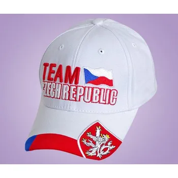 Kšiltovka Kšiltovka potisk TEAM 10 barev Barva: Bílá