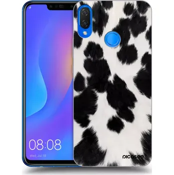 Pouzdro na mobilní telefon Picasee silikonový černý obal pro Huawei Nova 3i - Black Moo