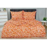 Bavlněné povlečení BASIC LISA cihlové