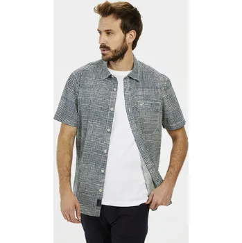 Pánská košile KOŠILE CAMEL ACTIVE SHORTSLEEVE SHIRT PALE MINT