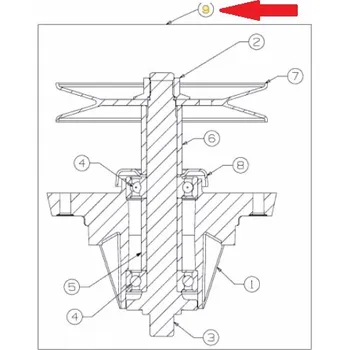 Unašeč nože kompletní - pro stroje dle seznamu v popisu