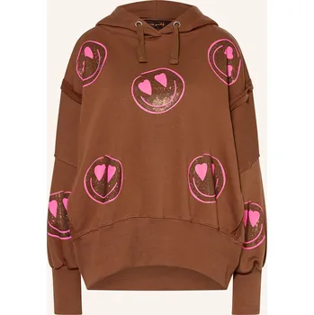 Dámská mikina Miss Goodlife Dámská Oversized Mikina S Kapucí S Ozdobnými...