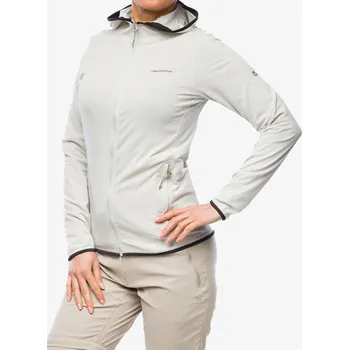 Dámská mikina Dámská mikina s kapucí Craghoppers NosiLife Afia Hooded Jacket - light grey marl