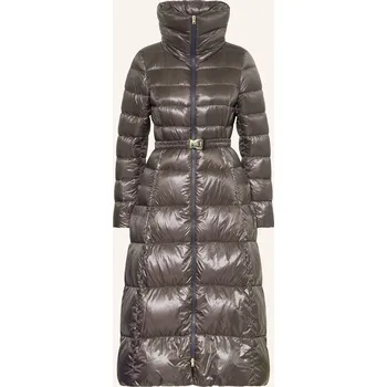 Dámský kabát Herno Dámský Péřový Kabát, tmavě šedá, 38