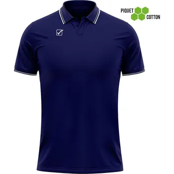 Pánské tričko Poloshirt Givova navy blue-white 3XL