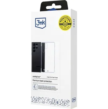 Pouzdro na mobilní telefon 3mk ochranný kryt Just20g Clear Case pro Samsung Galaxy S25+
